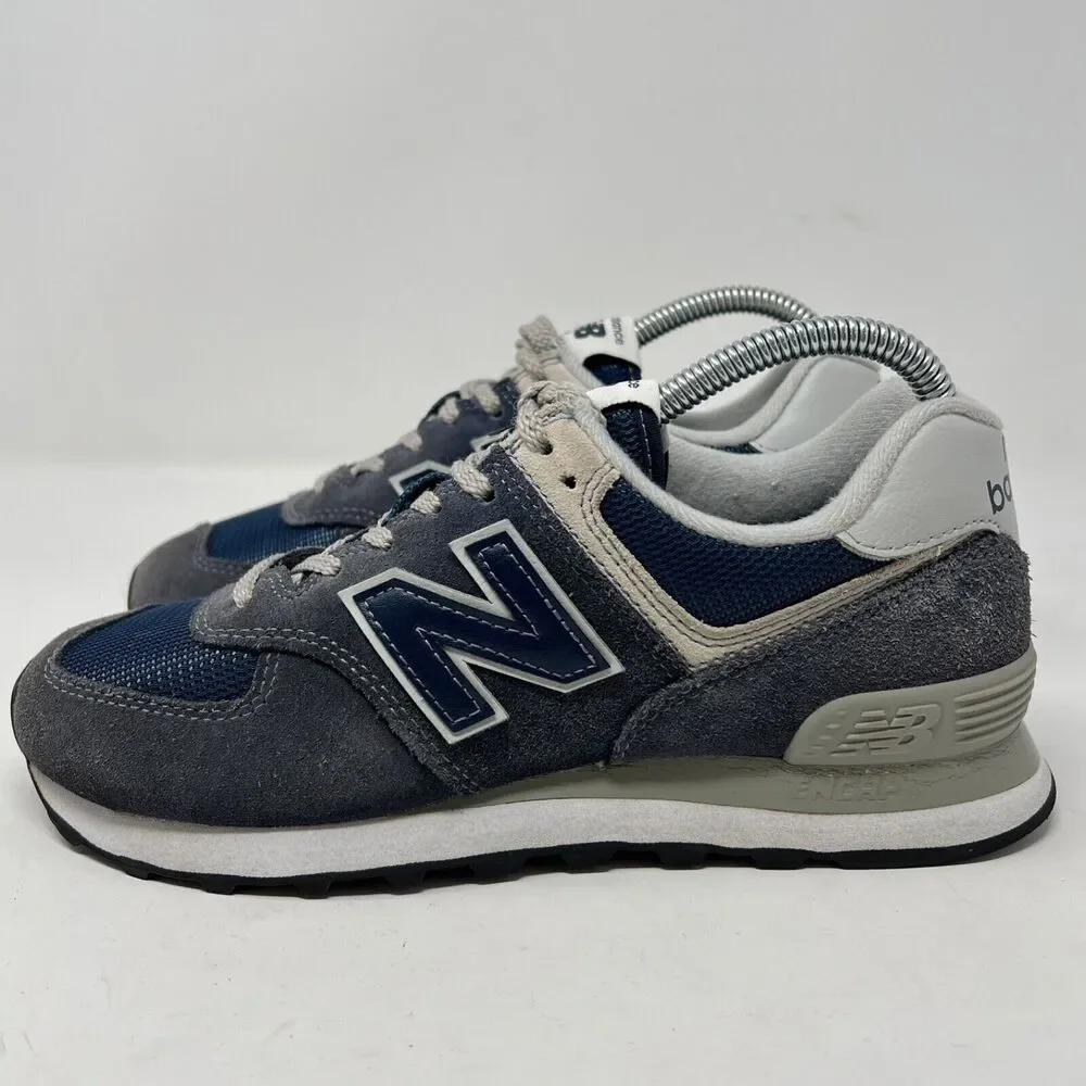 New Balance Men 574 Core - Standard Navy / White US Size 7.5